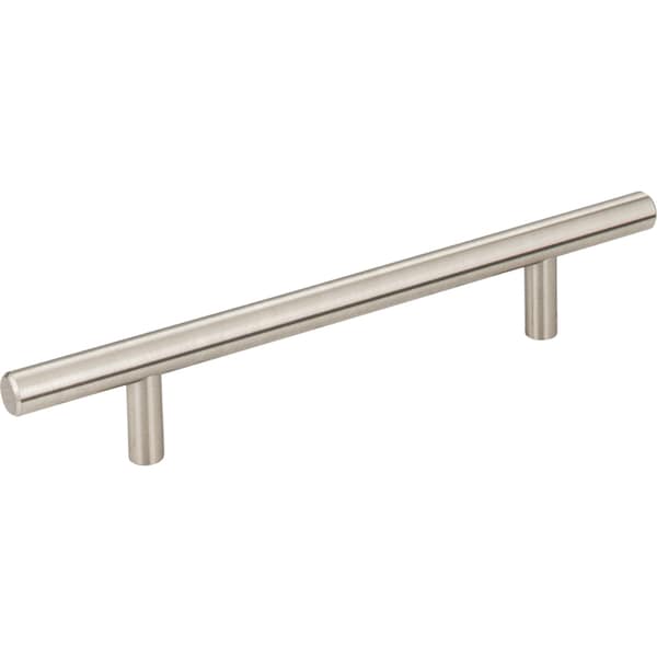 Elements 128 mm Center-to-Center Satin Nickel Naples Cabinet Bar Pull 206SN - main